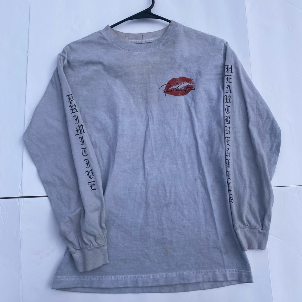 Primitive long sleeve kiss mark logo tee skater brand